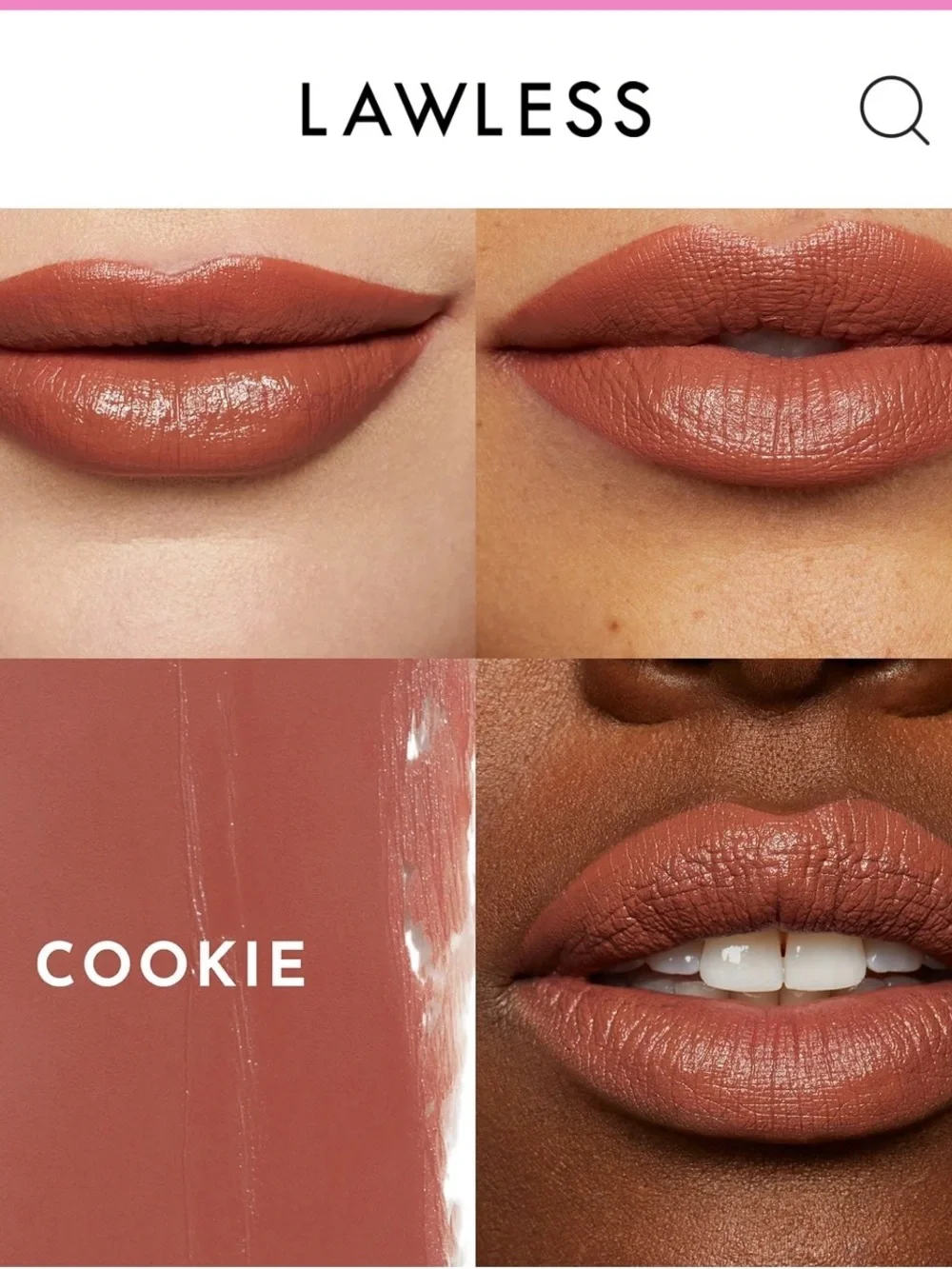 LAWLESS Lipstick in Rose Gold Box & Warm Gold Tube